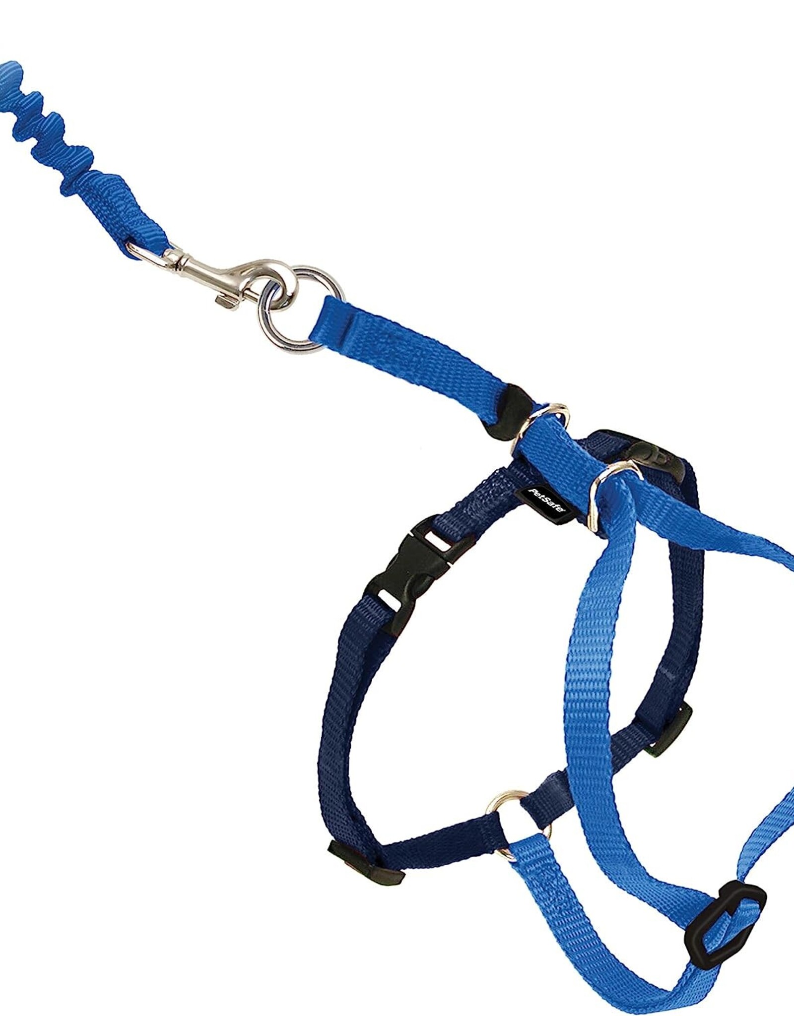 RADIO SYSTEMS CORP(PET SAFE) Come With Me Kitty Harness & Bungee Leash Large Royal Blue