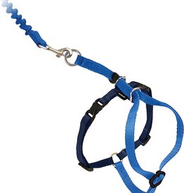RADIO SYSTEMS CORP(PET SAFE) Come With Me Kitty Harness & Bungee Leash Large Royal Blue