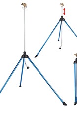 Dramm® Tripod Sprinkler with Impulse Sprinkler Head  - 64in - Blue - Up to 70ft Diam Coverage