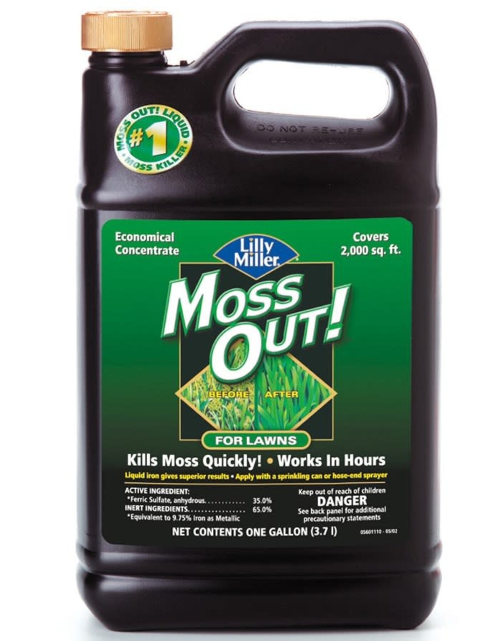 Lilly Miller® Moss Out!® for Lawns  - 1gal - Concentrate