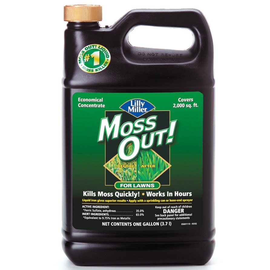 Lilly Miller® Moss Out!® for Lawns 1gal Concentrate Wagon Wheel