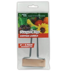 Luster Leaf® Rapiclip® Copper Plant Labels  - 4pk - 6in
