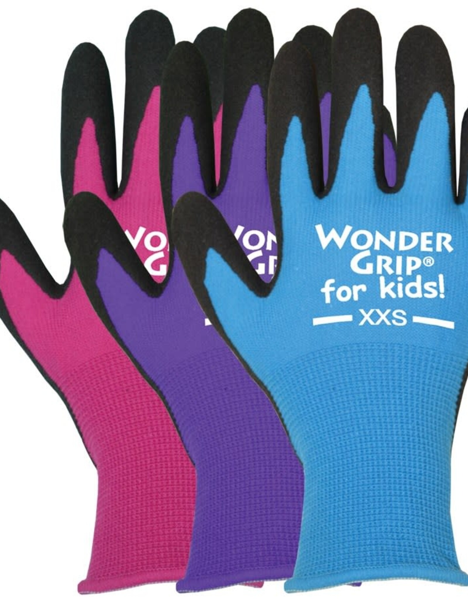 Bellingham® Kids Wonder Grip® Nicely Nimble® Gloves  - XX-Small - Assorted Purple, Pink & Blue