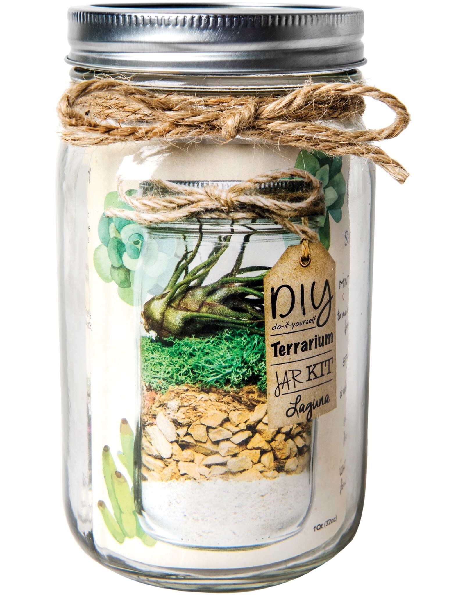 SuperMoss® DIY Terrarium Jar Kits  - Laguna Jar