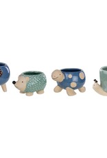 Syndicate Miniature Animal Planters - Ceramic Assort. 3in