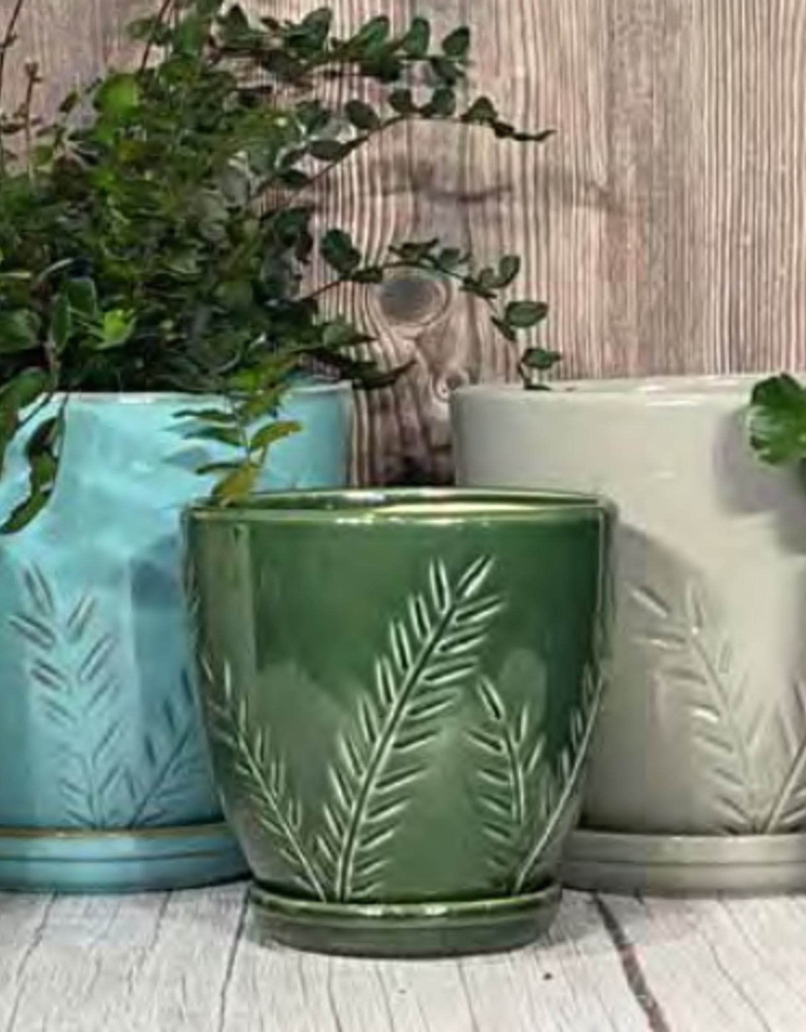 Kora Planter Light Grey 6"