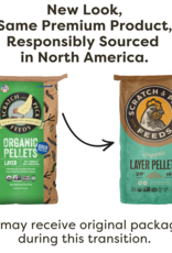 SCRATCH & PECK S&P Naturally Free Organic Layer 16% Pellets + Grub Protein 35 lbs amf
