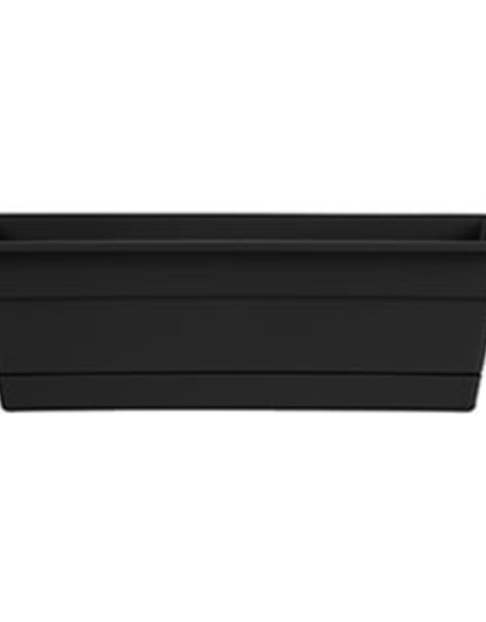 Bloem 18" Dura Cotta Window Box Black