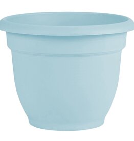 BLOEM Bloem Ariana Planter with Grid Misty Blue  12 in