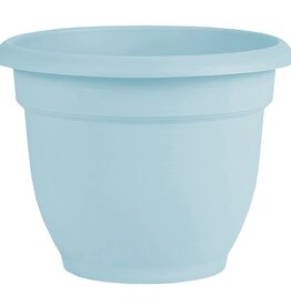 BLOEM Bloem Ariana Planter with Grid Misty Blue  12 in