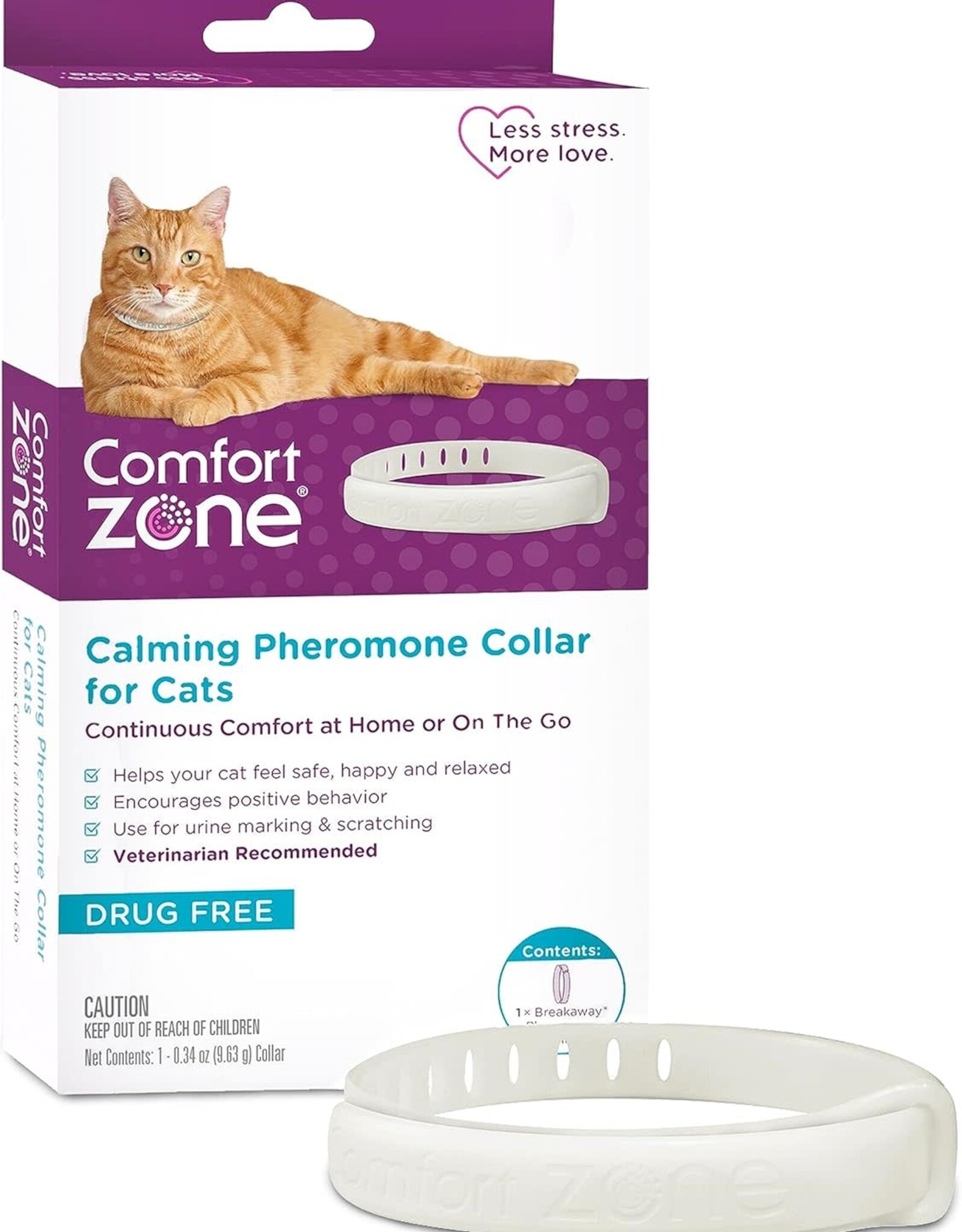 Comfort Zone Comfort Zone Cat Calming Collar: 1 Pack