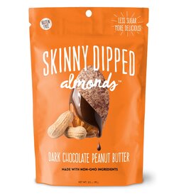 Skinnydipped, Dark Chocolate Peanut Butter Dipped Almonds 3.5oz