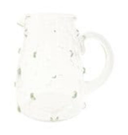 Recycled Glass Hobnail Creamer 8oz