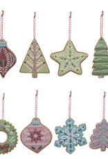 Clay Dough Holiday Cookie Ornament, 12 Styles ©
