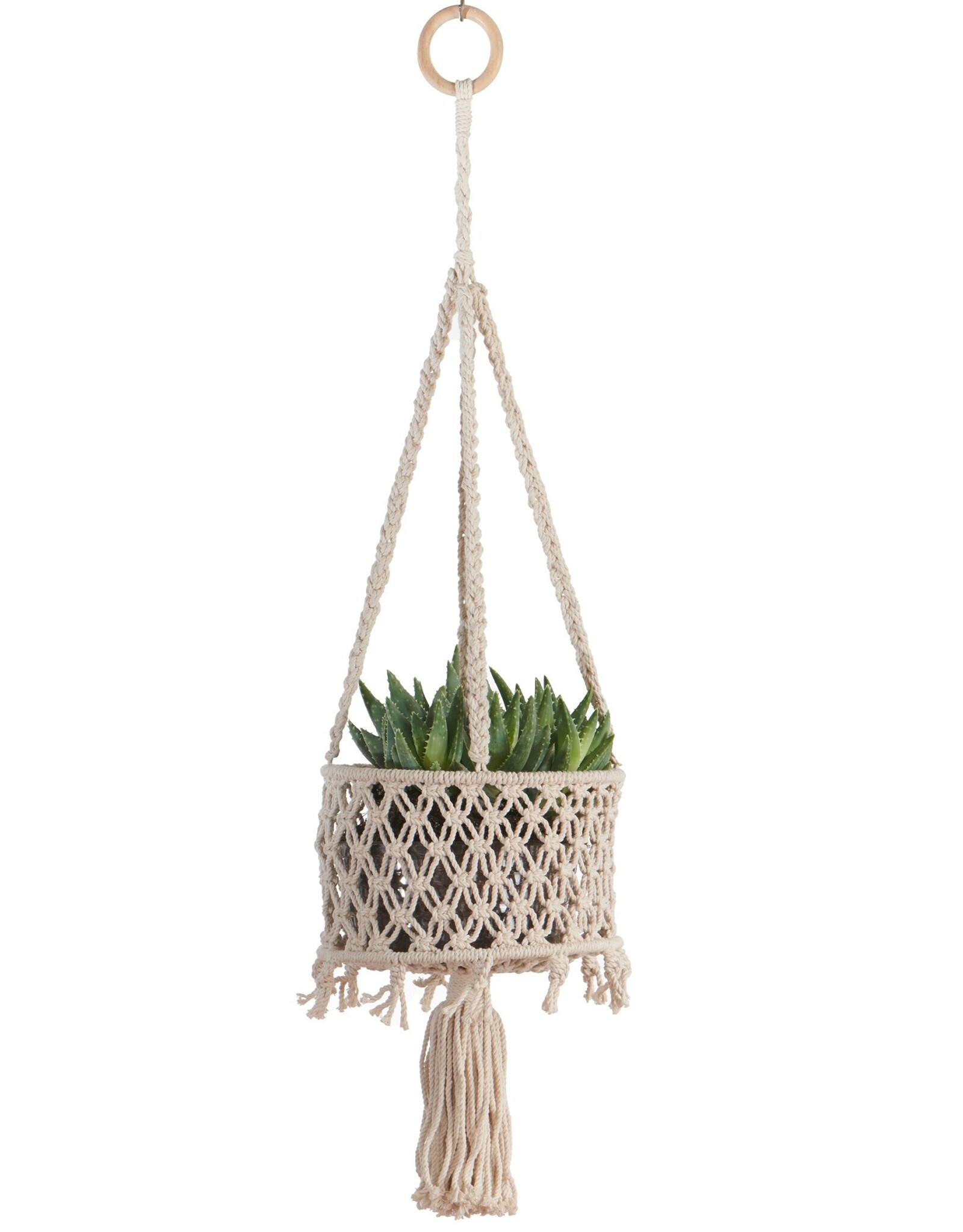 Primitive Planters® Hanging Utility Basket  - 34in - Cotton