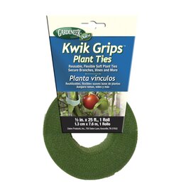 Gardeneer by Dalen® Kwik Grips™ Plant Tie  - 0.5in W x 25ft L