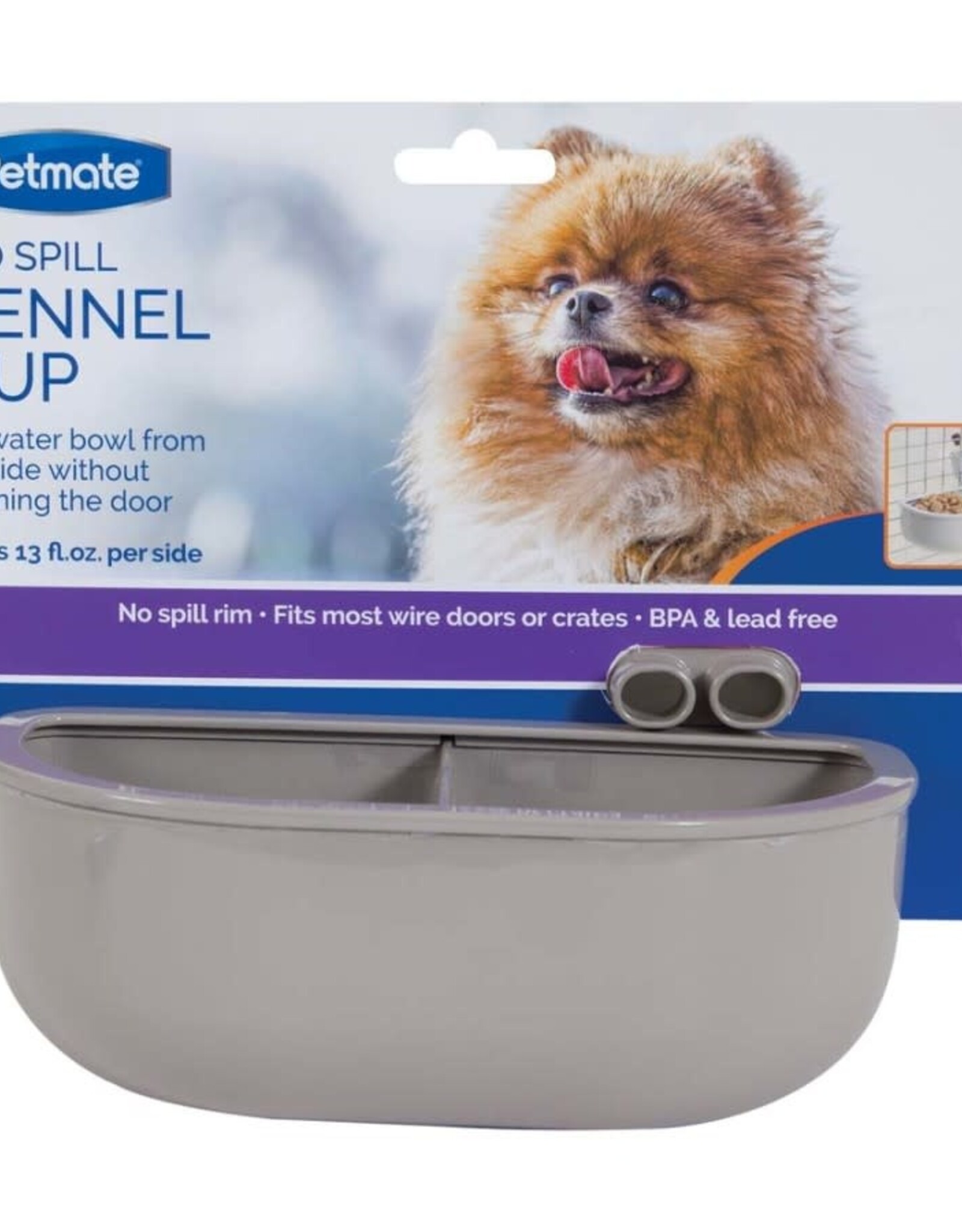 DOSKOCIL MFG CO INC Petmate No Spill Kennel Cup 13oz