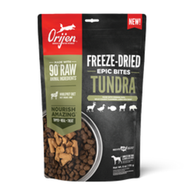 Champion Pet ORIJEN Freeze Dried Dog  Treat TUNDRA 6 oz