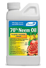 Monterey® 70% Neem Oil  - 8oz - Insecticide, Miticide and Fungicide - OMRI Listed®