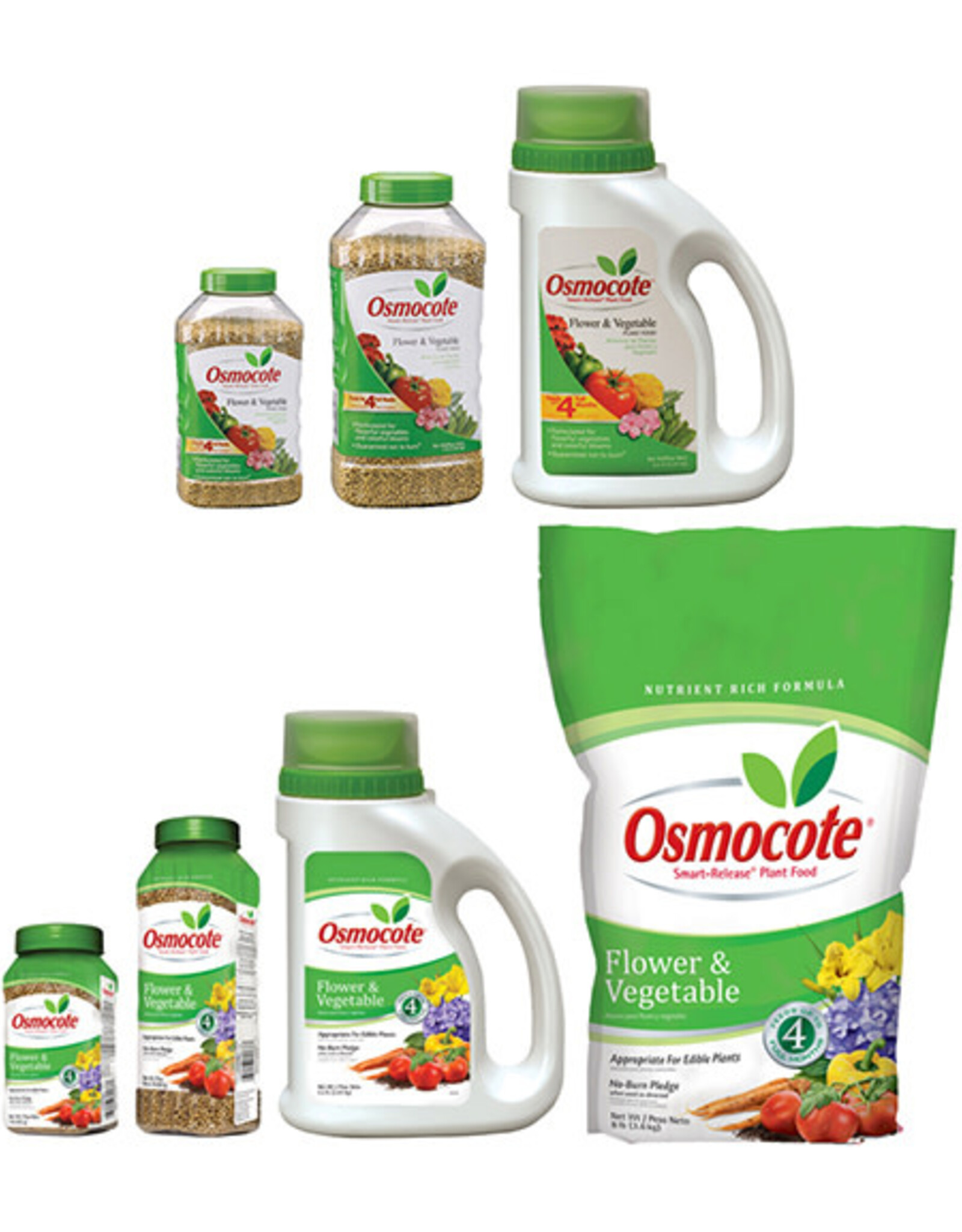 SCOTTS MIRACLE GRO PROD Osmocote® Flower & Vegetable Smart Release Plant Food 2 lb. 14-14-14