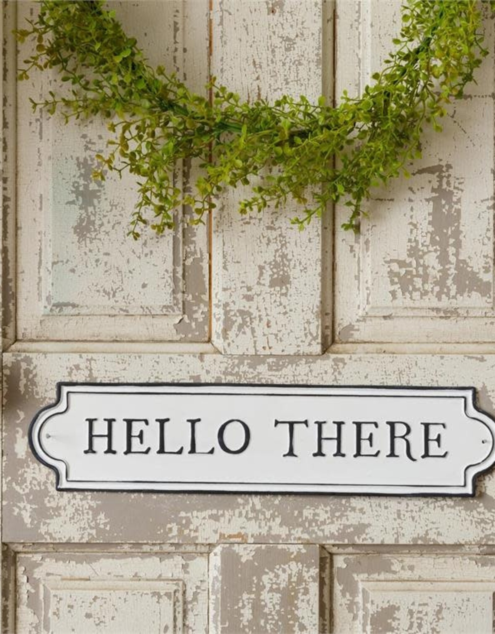 Sign - Hello There  4" H x 17.5" W
