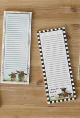 Magnetic Notepad - Farm Animals