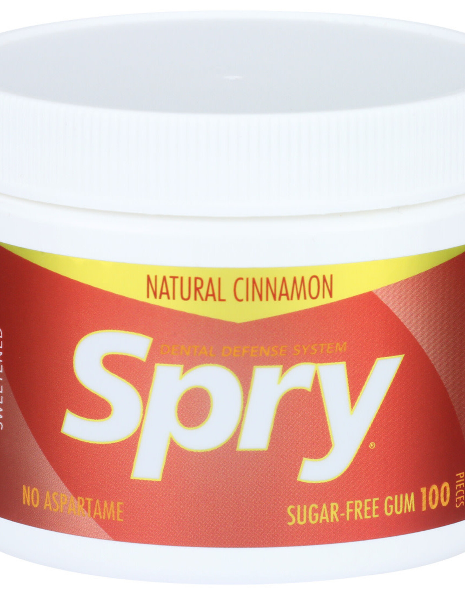 Spry, Chewing Gum Xylitol Cinnamon 100 Ct