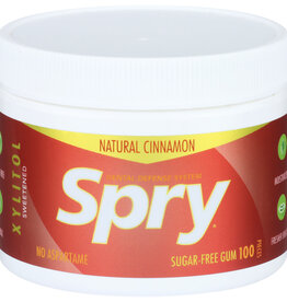 Spry, Chewing Gum Xylitol Cinnamon 100 Ct