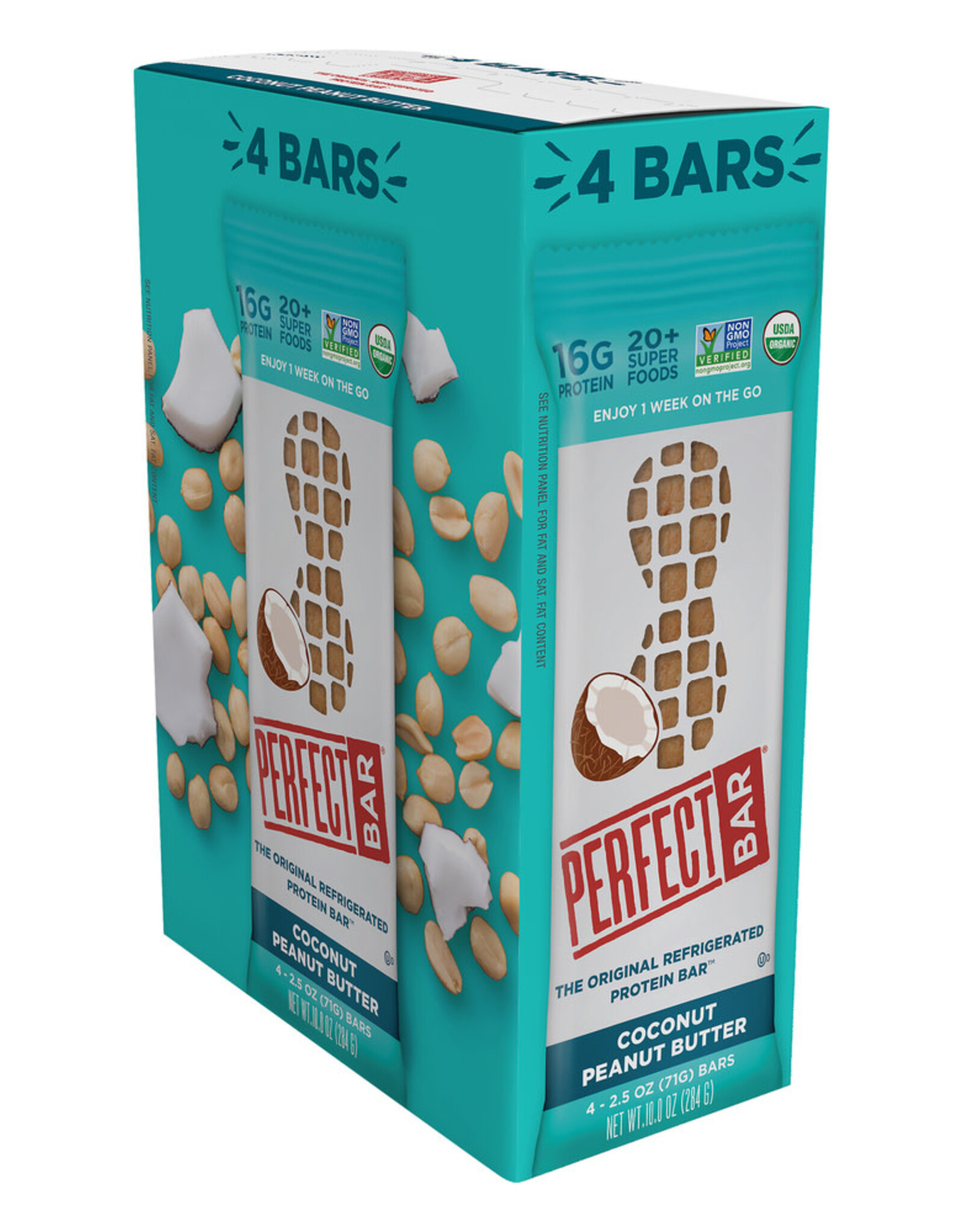 Perfect Bar, Coconut Peanut Butter Protein Bars 2.5 oz.