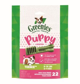 MARS PETCARE-GREENIES Greenies Puppy 6+ Months Dog Dental Treats Teenie, 6 oz
