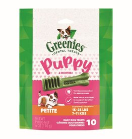 MARS PETCARE-GREENIES Greenies Puppy 6+ Months Dog Dental Treats Petite, 6 oz
