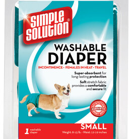 SIMPLE SOLUTION Washable Diaper Small Blue