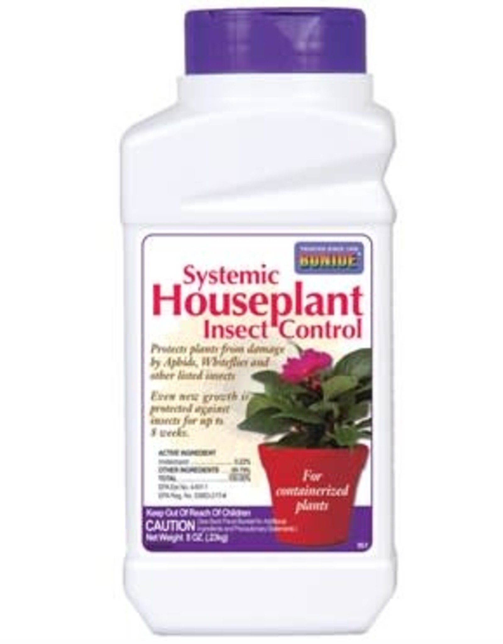 BONIDE PRODUCTS INC     P Bonide Systemic Houseplant Insect Control  - 8oz - Granules