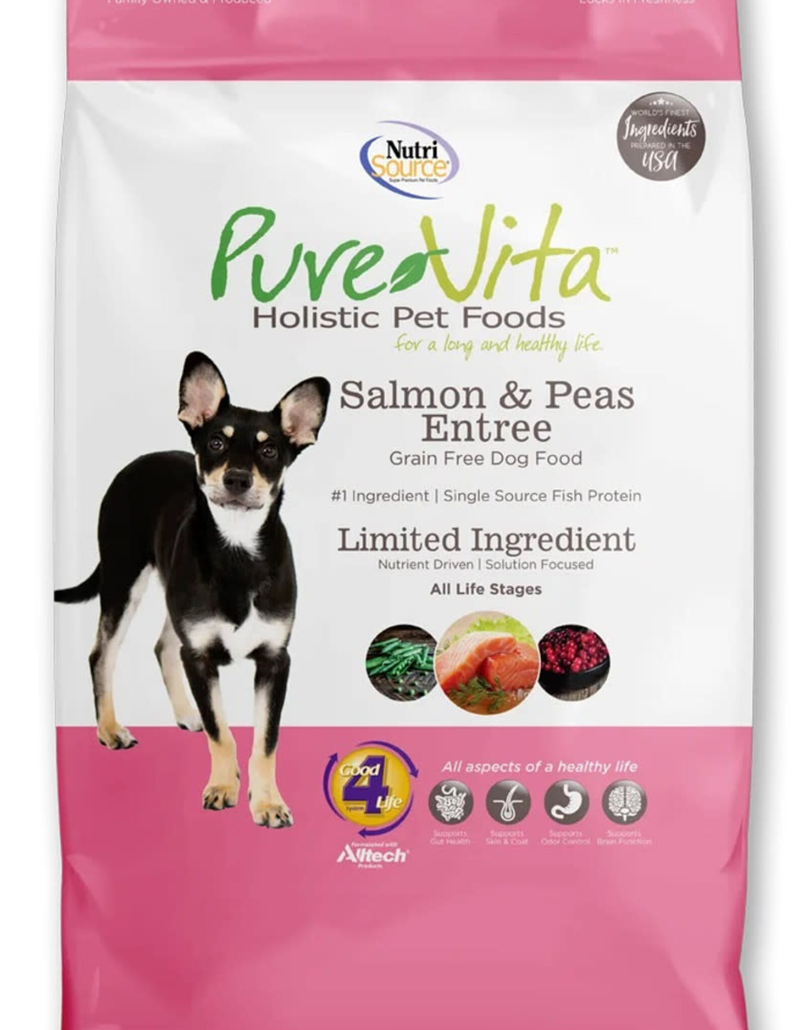PureVita NutriSource PureVita Grain Free Salmon & Pea