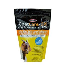 DURVET GOAT CARE 2X   3# DURVET Dewormer medicated feed