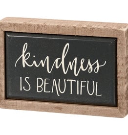 Kindness Is Beautiful Box Sign Mini