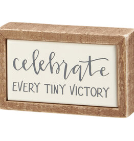 Celebrate Box Sign Mini