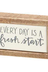 Fresh Start Box Sign Mini