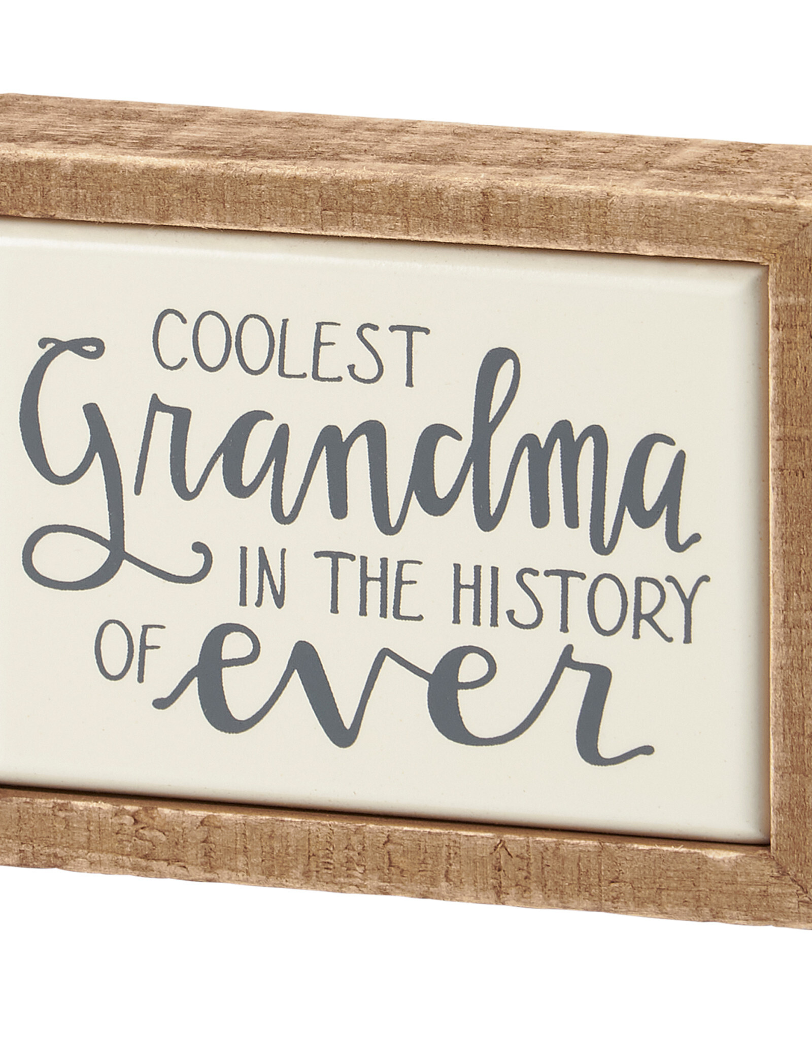 Coolest Grandma Box Sign Mini
