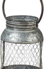 Large Lantern Candle Holder 7" x 9.50" x 6.25"