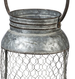 Large Lantern Candle Holder 7" x 9.50" x 6.25"