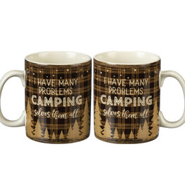 Many Problems Camping Solves Them All Mug 20oz