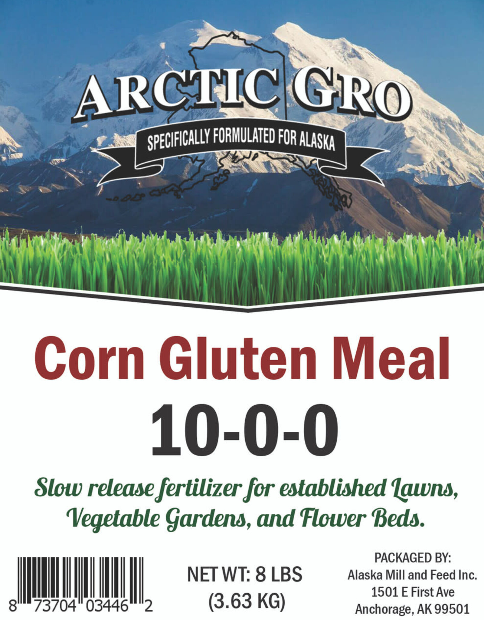 Corn Gluten Meal 8lb JUG