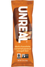 Unreal Bar Dk Chocolate Crml Pnut Nougat Bar 1.2oz