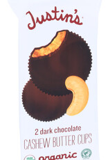 Justins Organic Cashew Butter Dark Chocolate Cups 1.4 oz