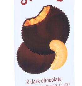 Justins Organic Cashew Butter Dark Chocolate Cups 1.4 oz