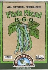 Down To Earth DTE Fish Meal 8-6-0  4lb