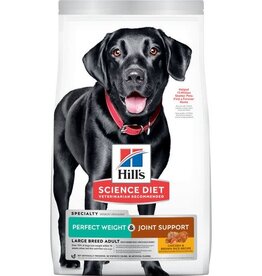 Hill's Science Diet Hill's SD Adult Perfect Weight & Joint Chicken Large Breed, Dry Dog Food, 25 lb