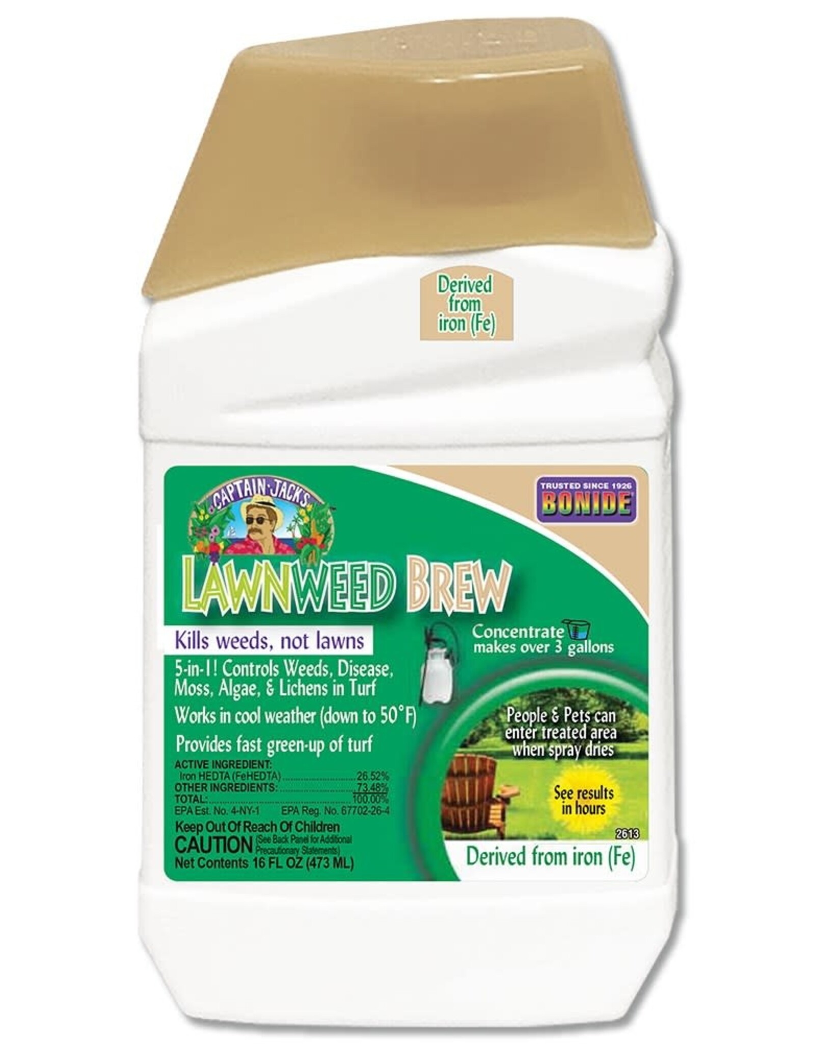 BONIDE PRODUCTS INC     P Bonide® Captain Jack’s™ LawnWeed Brew  - 16oz - Concentrate