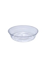 CW Clear Vinyl Plant Saucer  4in